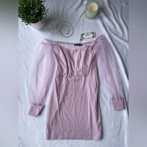 Lilac Boohoo Dress